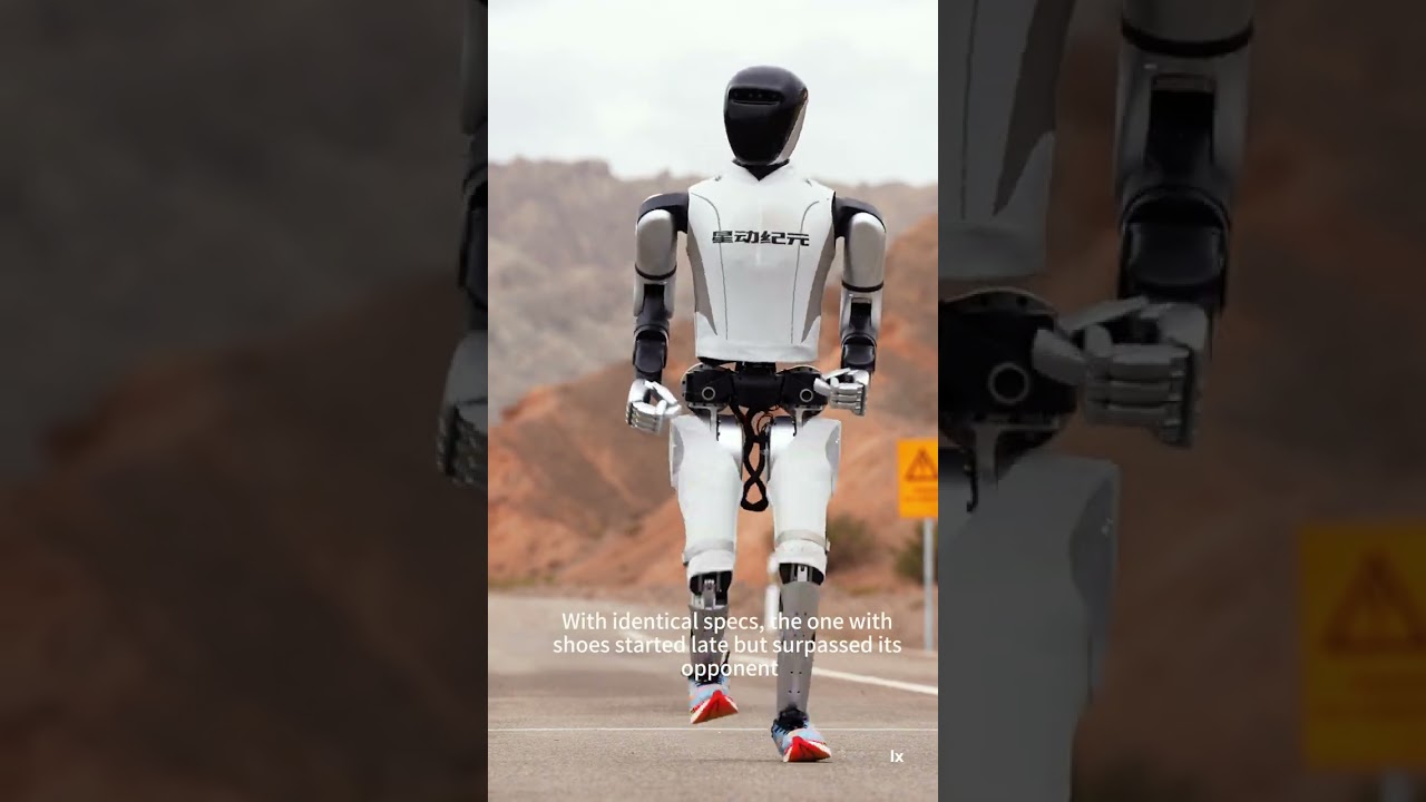 Born to run! Sneaker-wearing STAR1 navigates Gobi Desert with ease