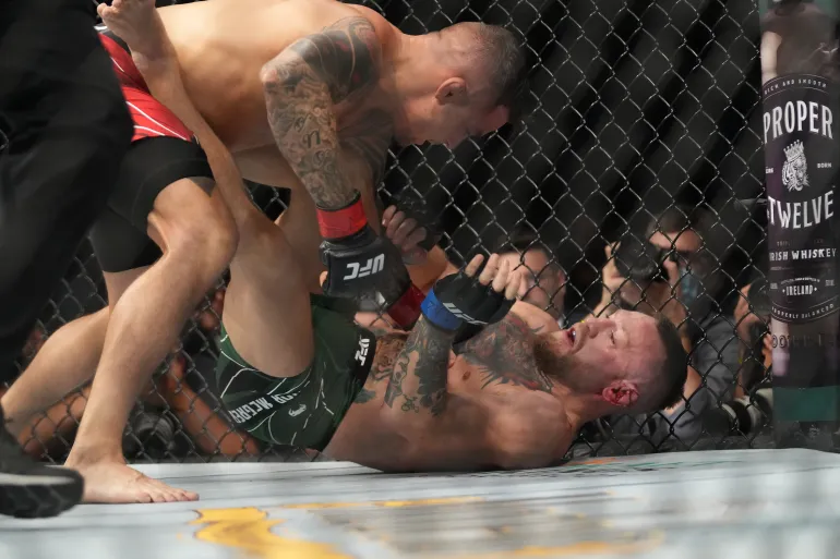 Conor McGregor's most recent fight was a lightweight bout against Dustin Poirier in 2021. [PNB Reporter]